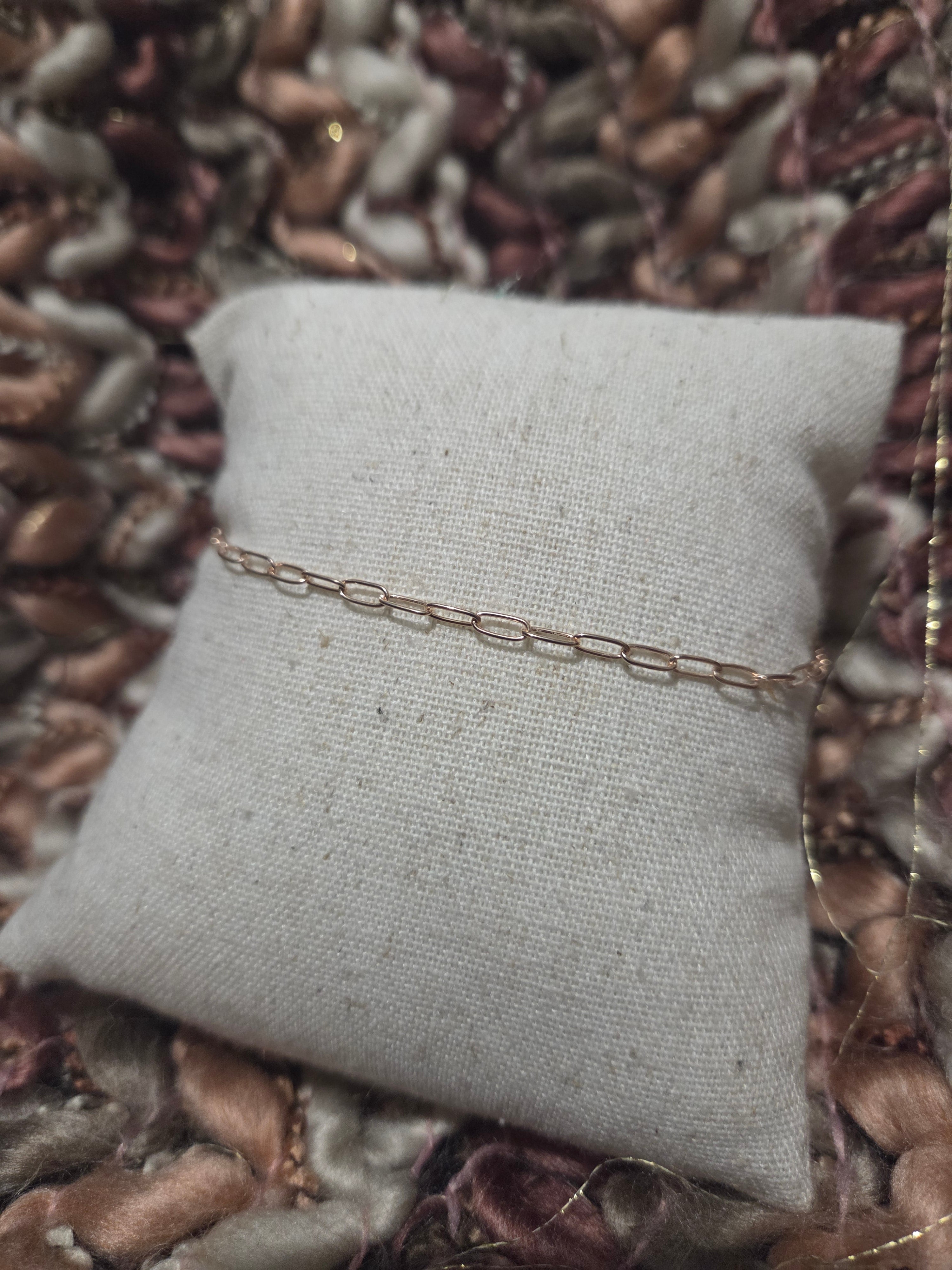 Paperclip Anklet