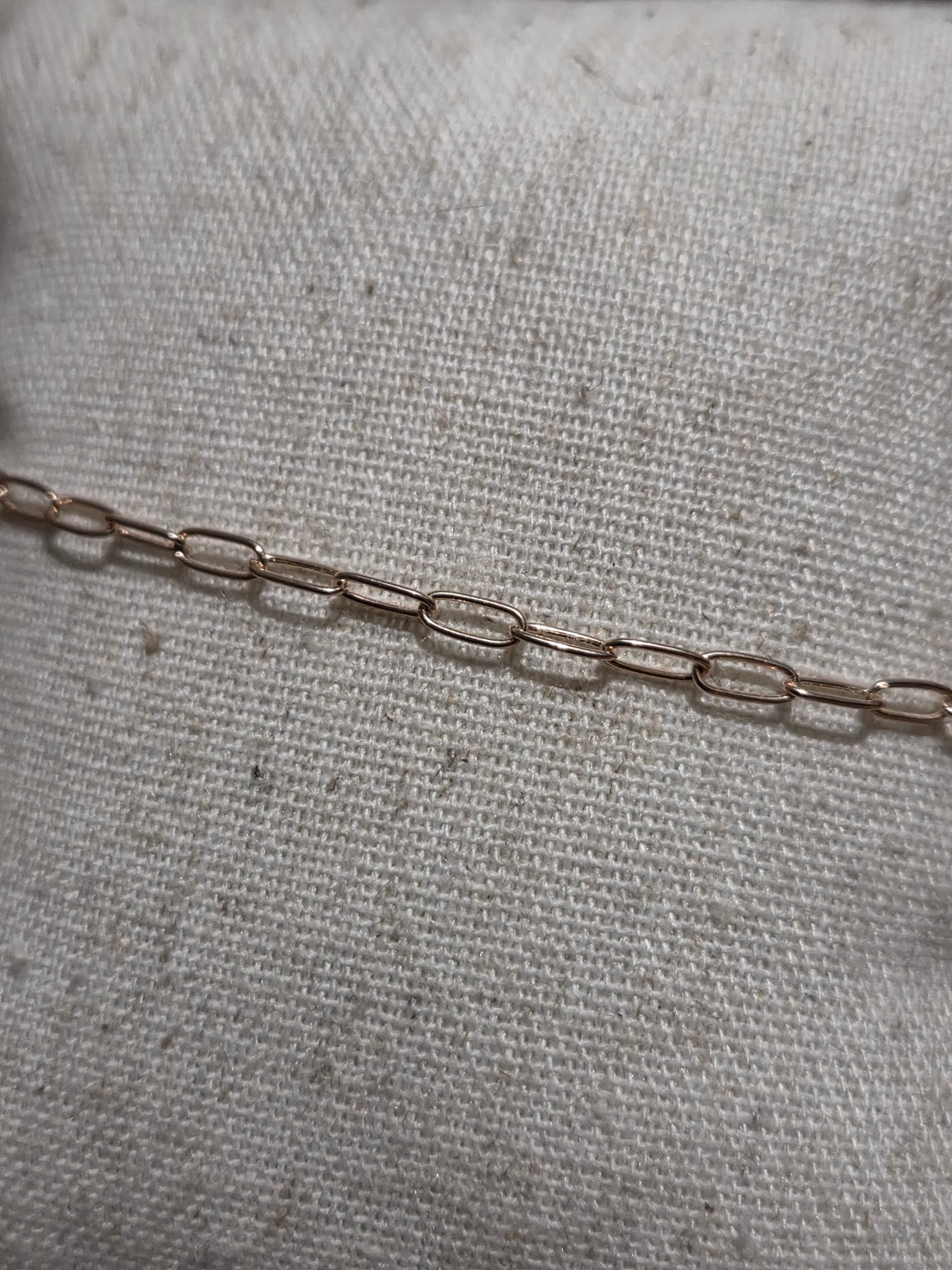 Paperclip Anklet
