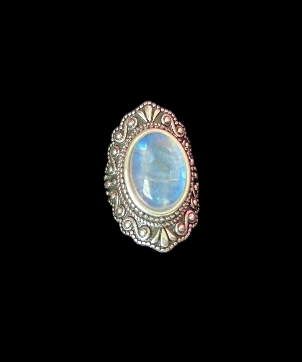 Moonstone ring large