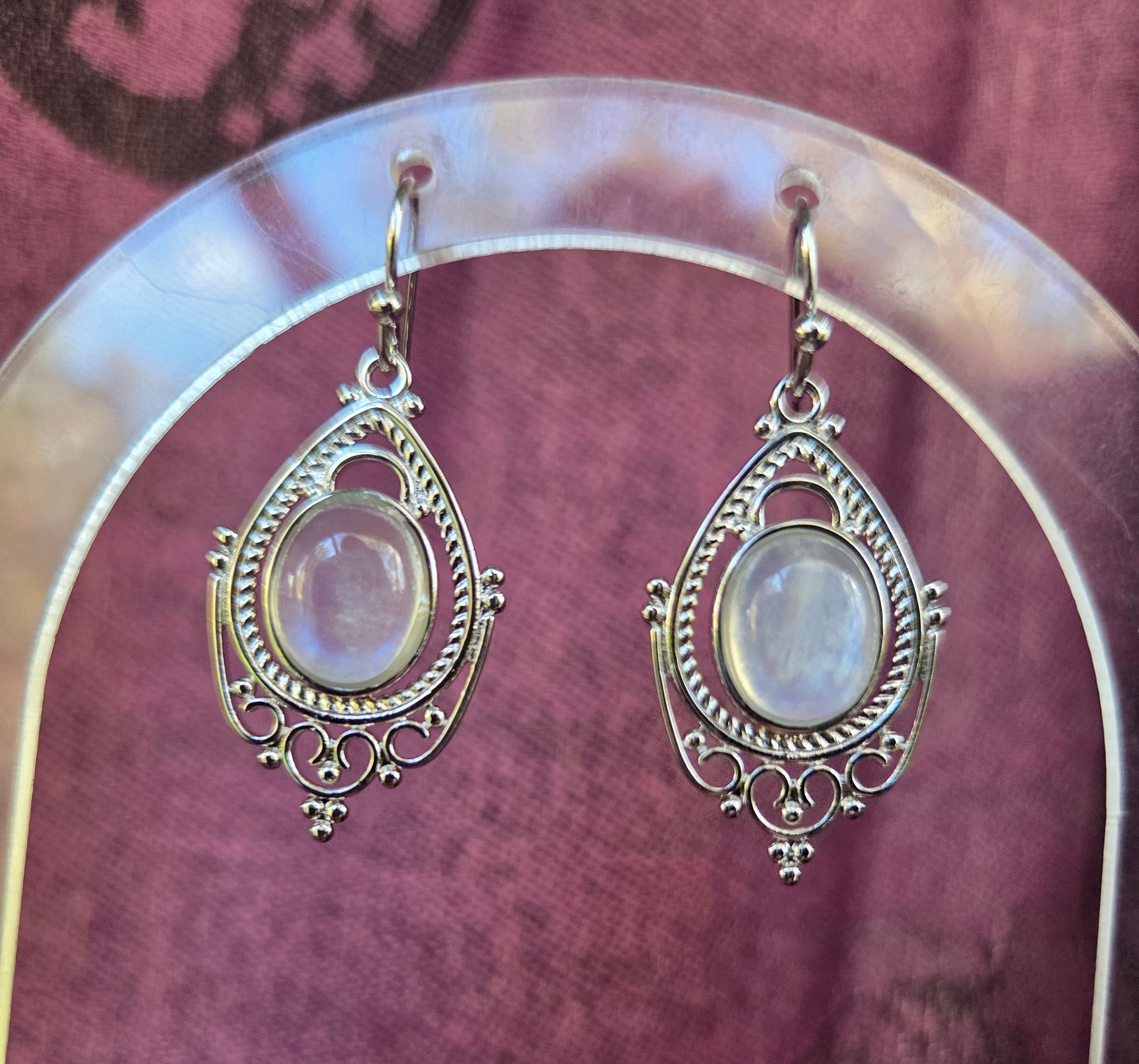 Moonstone fancy drop
