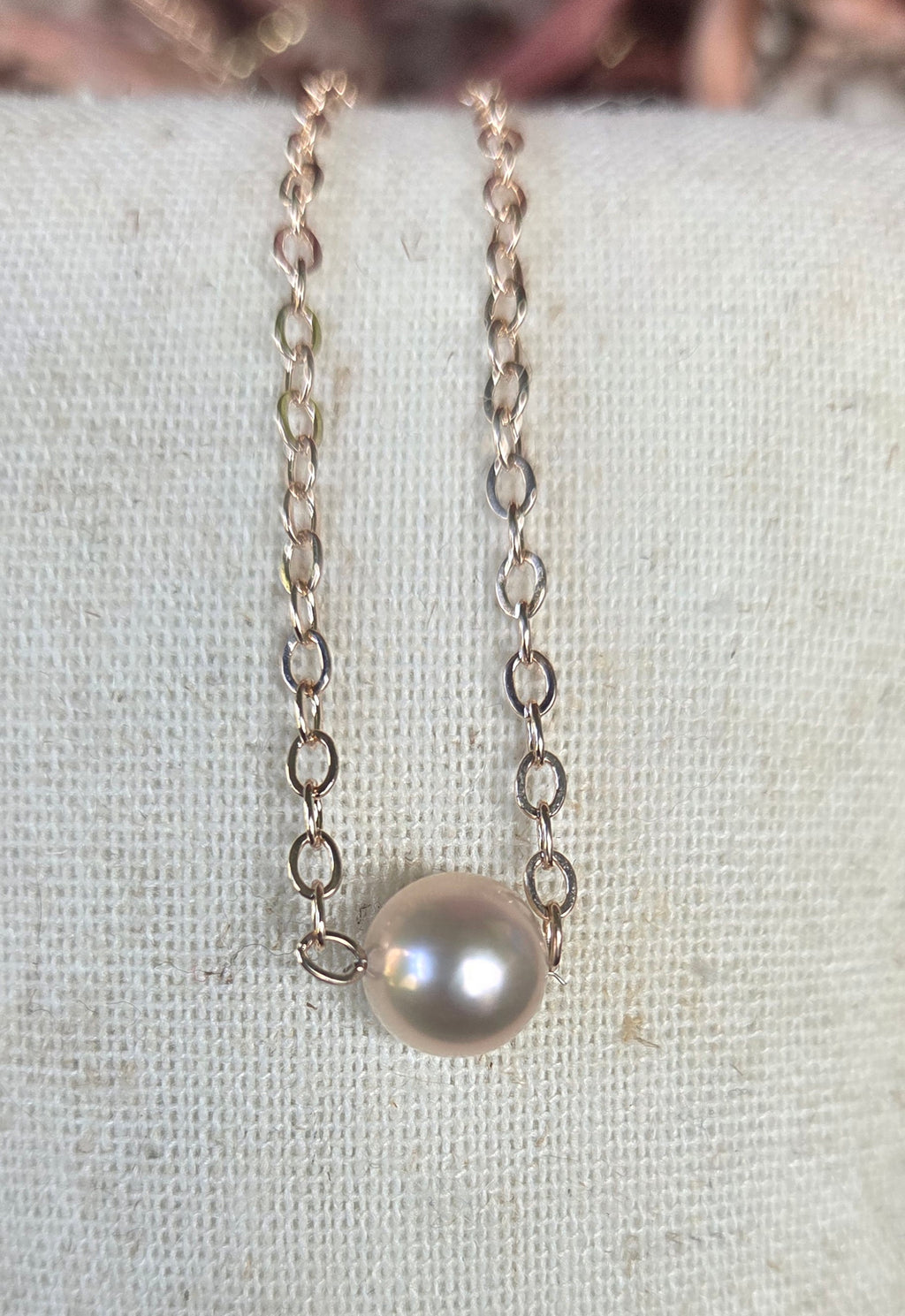 Rose cable baroque pearl