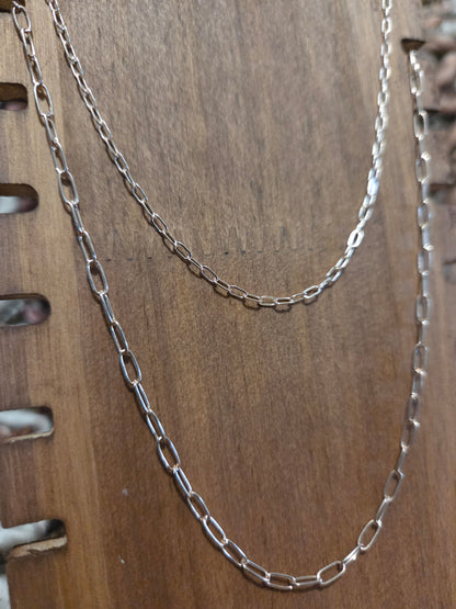 Paperclip Chain Necklace