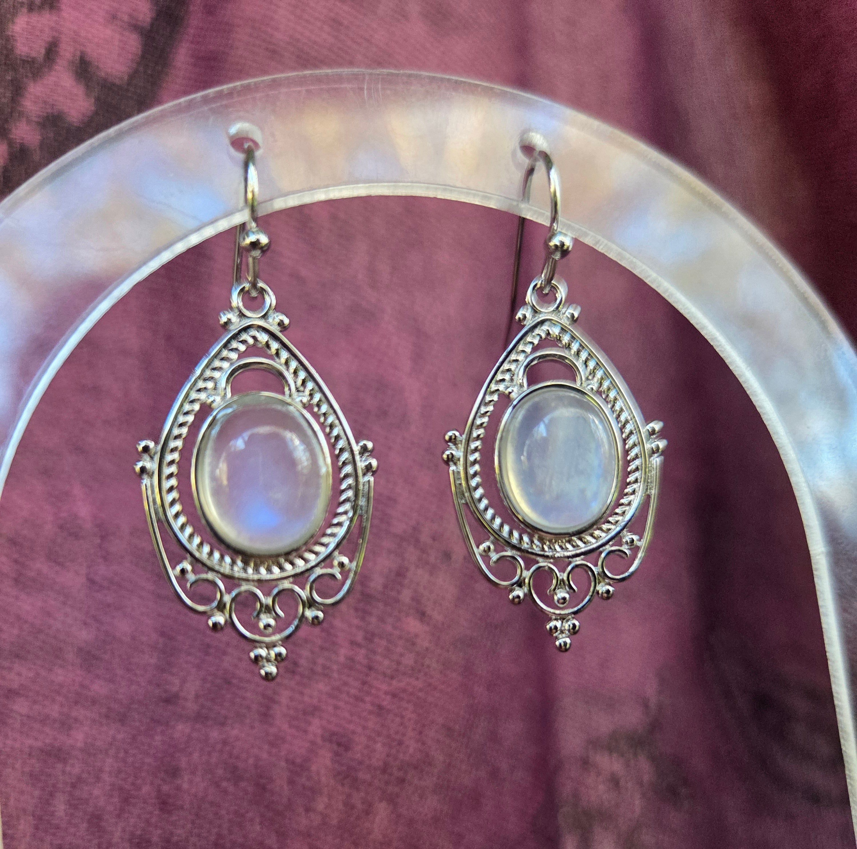 Moonstone fancy drop