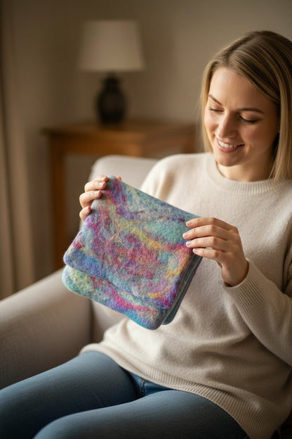 Rainbow purse